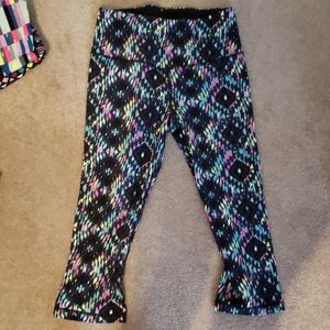 Victorias secret cropped workout leggings